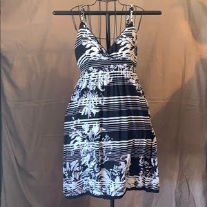 Large tropical dress